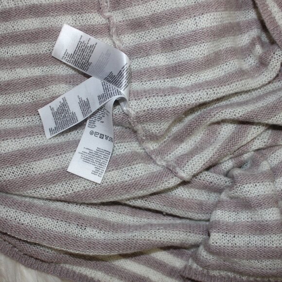 ALL SAINTS Cassio Striped Oversized Boat Neck Long Sleeve Sweater size Large - Picture 7 of 8